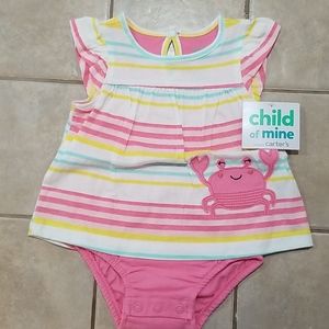 Baby girl size 0-3M bodysuit